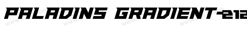Paladins Gradient字体转换